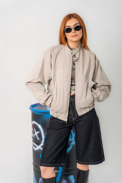 CHAQUETA BOMBER OVERSIZE 7761