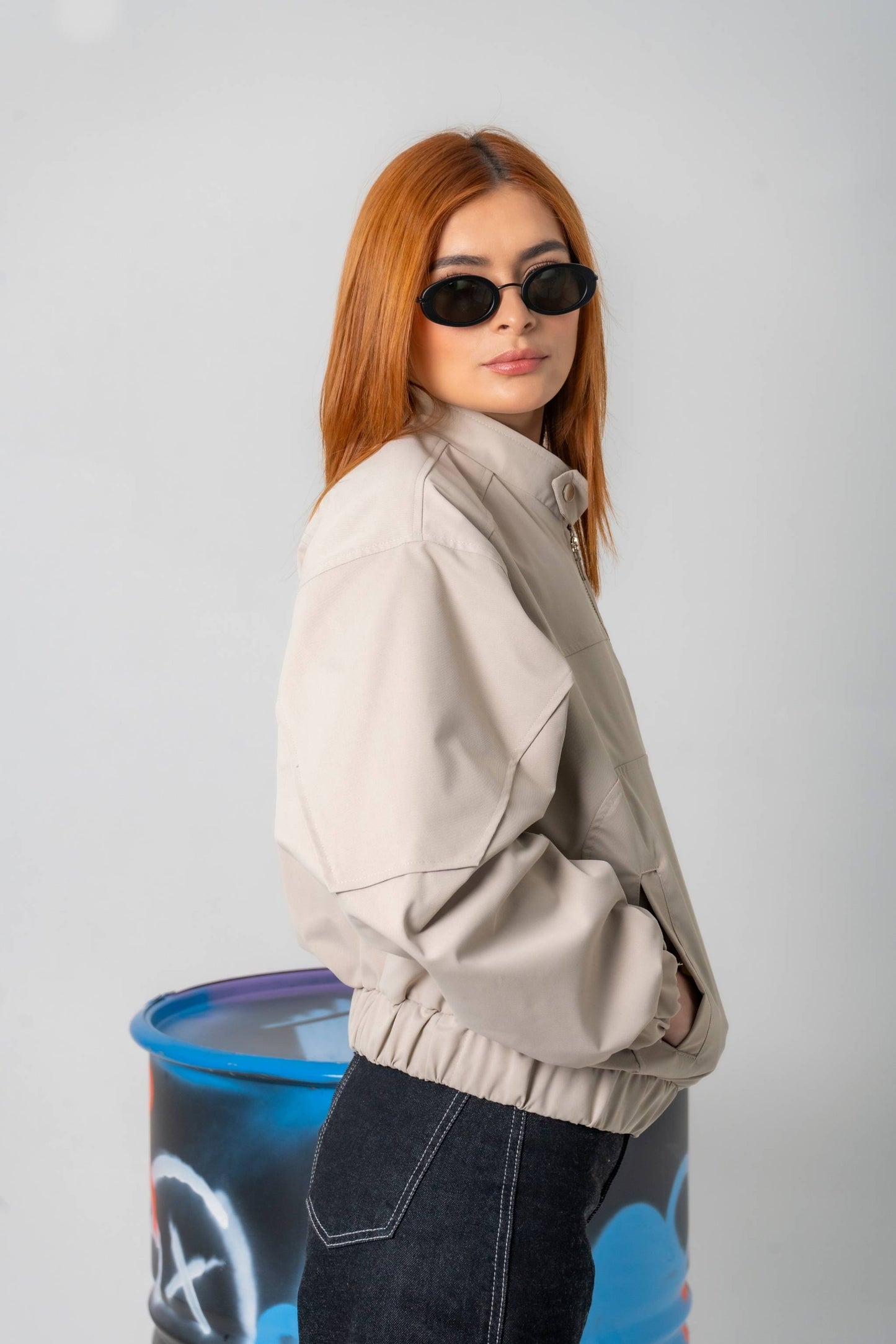 CHAQUETA BOMBER OVERSIZE 7761