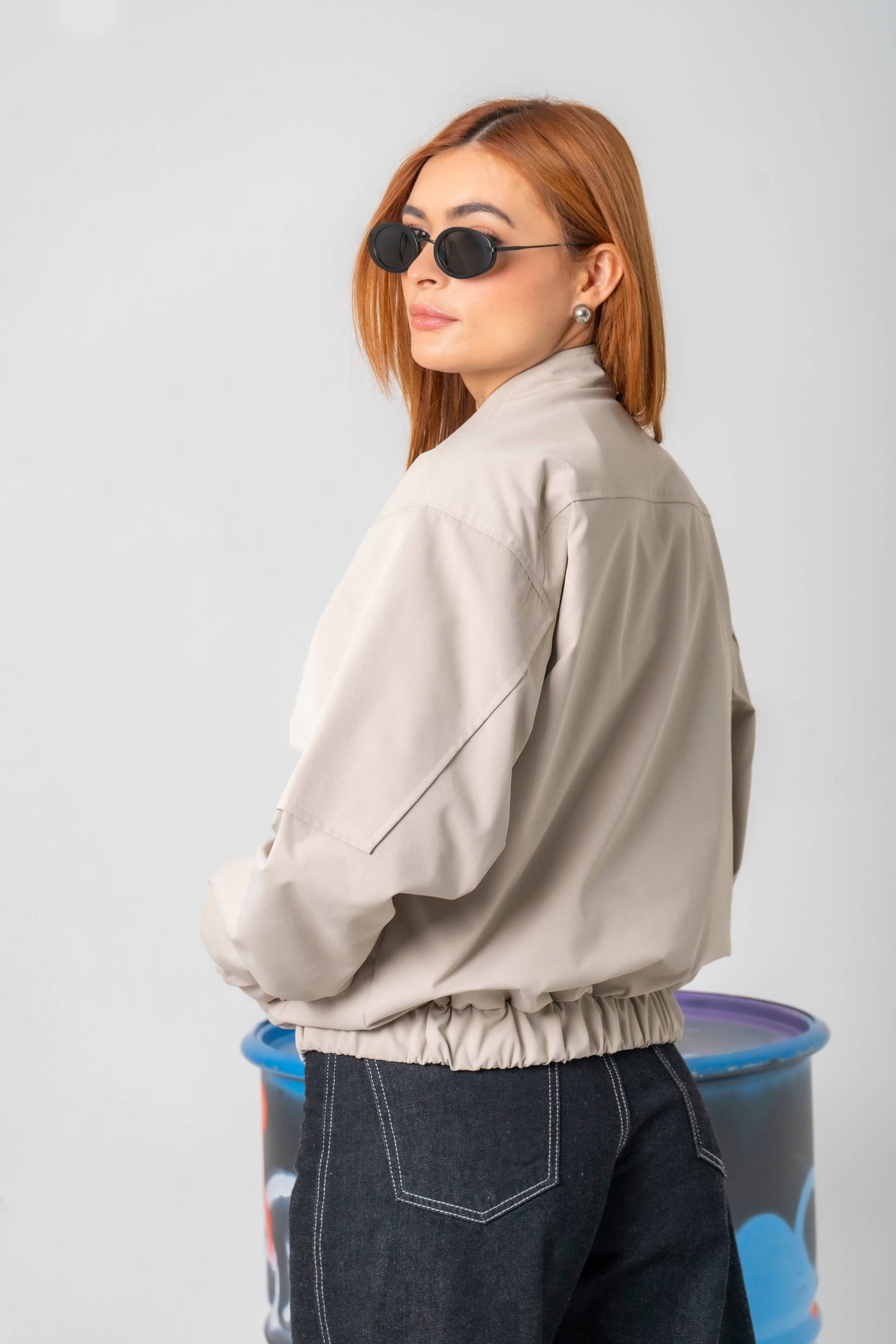 CHAQUETA BOMBER OVERSIZE 7761