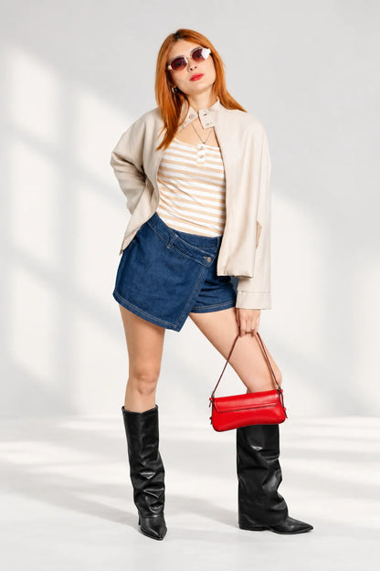 CHAQUETA BOMBER OVERSIZE 8000