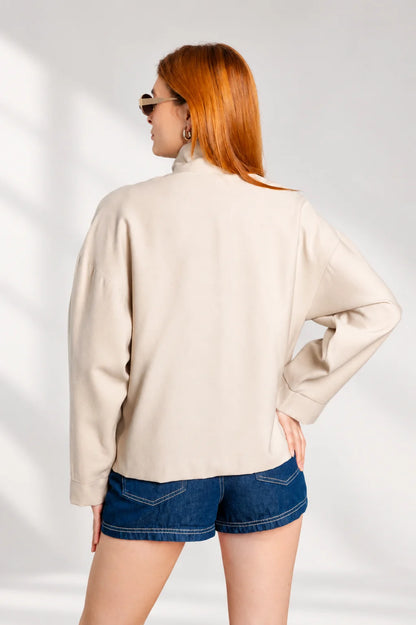 CHAQUETA BOMBER OVERSIZE 8000