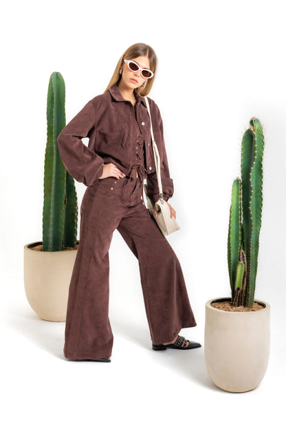CHAQUETA CORTA CORDUROY 7747