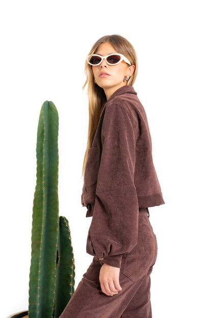 CHAQUETA CORTA CORDUROY 7747