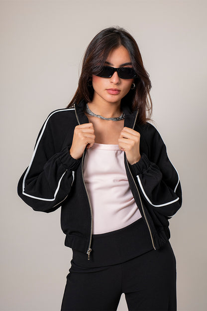 CHAQUETA CUELLO ALTO B-F 8575.