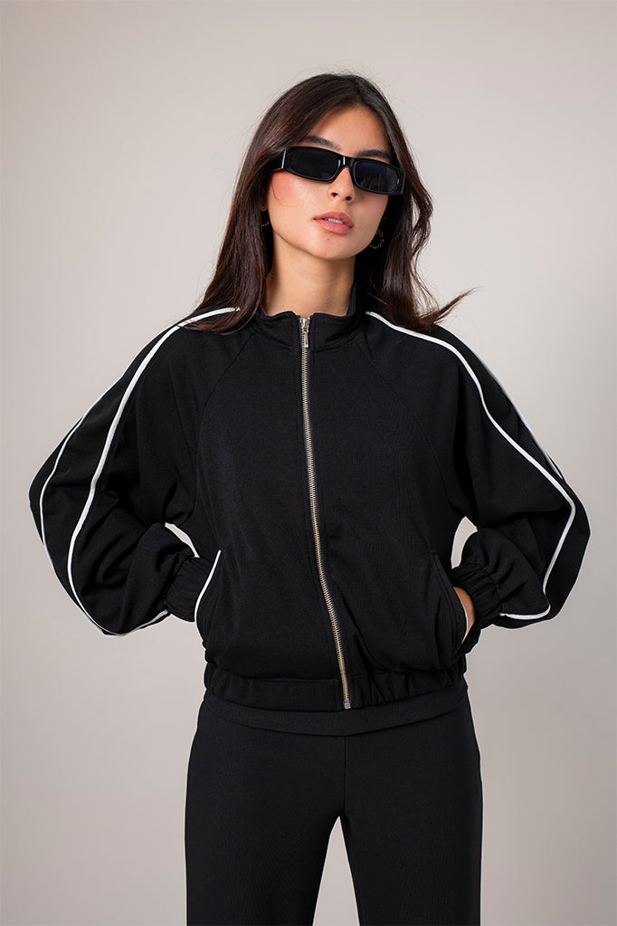 CHAQUETA CUELLO ALTO B-F 8575.