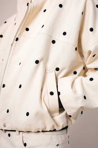 CHAQUETA CUELLO ALTO B-F 9106