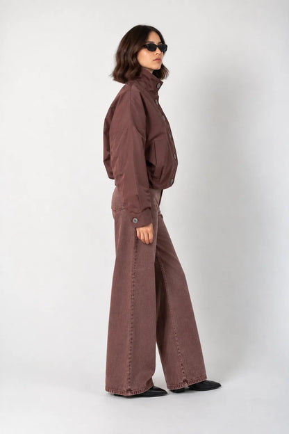CHAQUETA CUELLO ALTO G-F 9774