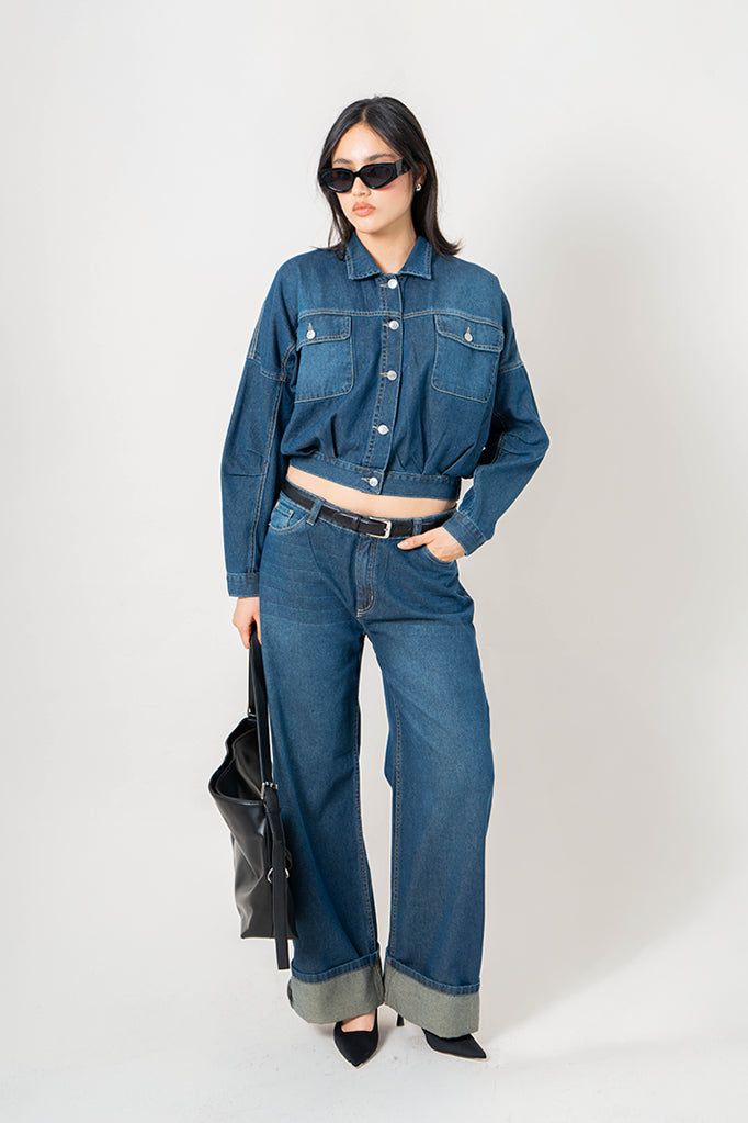 CHAQUETA DENIM B-F 9197.