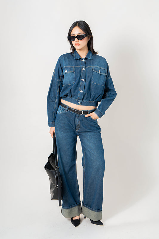 CHAQUETA DENIM B-F 9197.