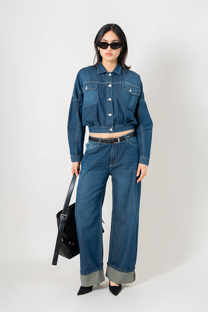 CHAQUETA DENIM B-F 9197.