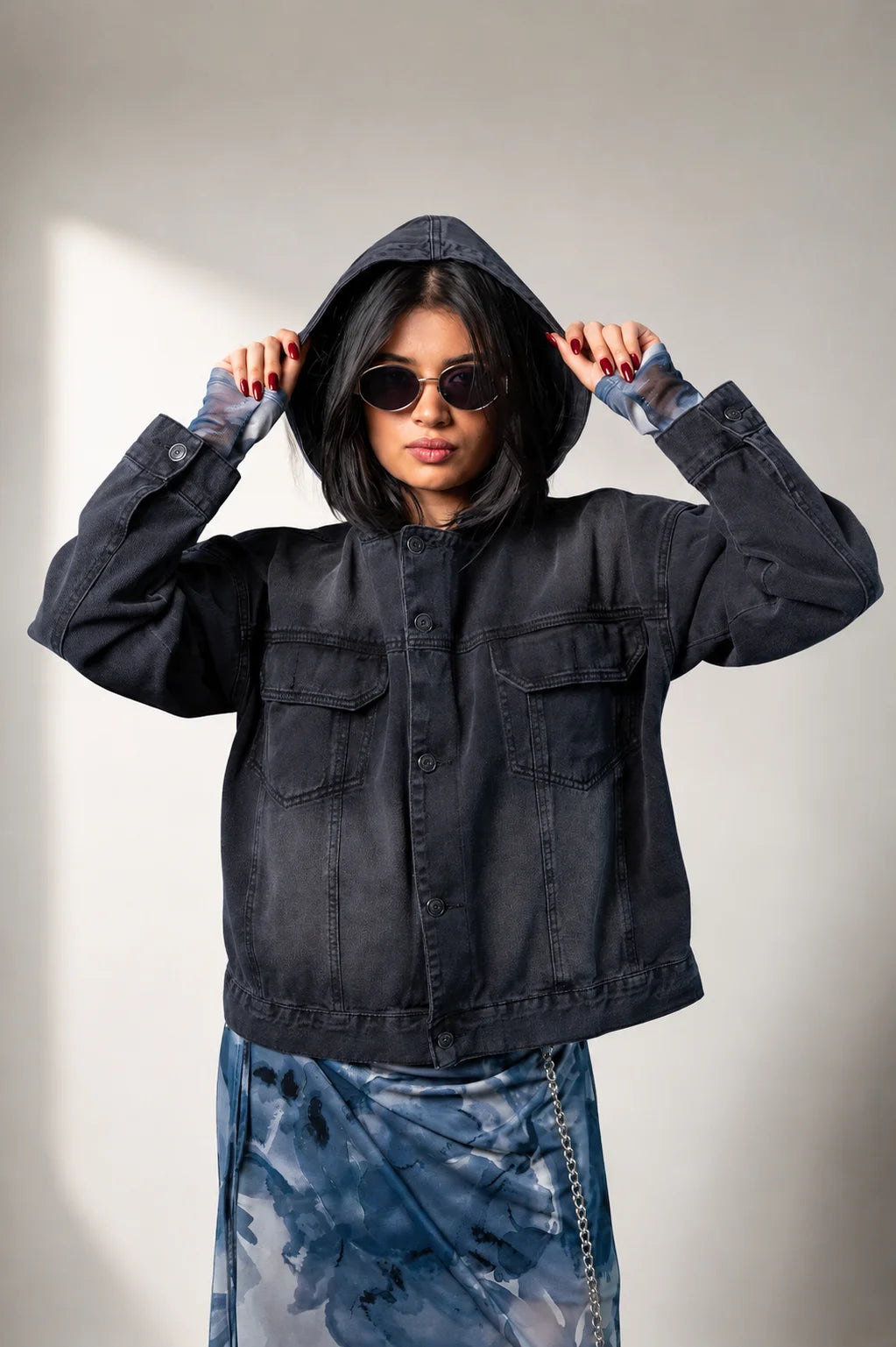CHAQUETA DENIM OVERSIZE R-M 7968