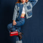 CHAQUETA DENIM PATCHWORK B-M 7553.