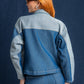 CHAQUETA DENIM PATCHWORK B-M 7553.