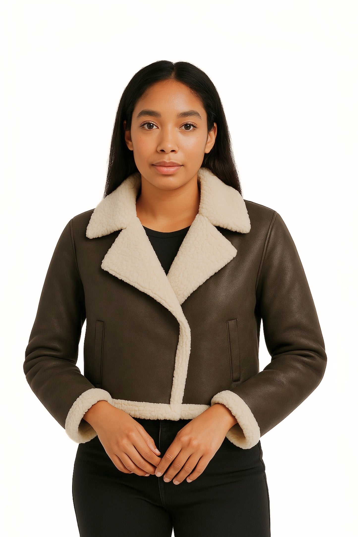 CHAQUETA DOBLE FAZ EFECTO PIEL SESTRIERE
