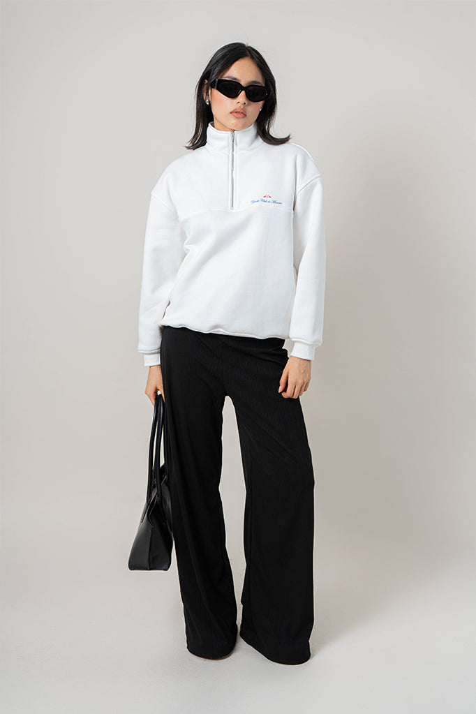 BUZO OVERSIZE CUELLO ALTO B-F 9385.