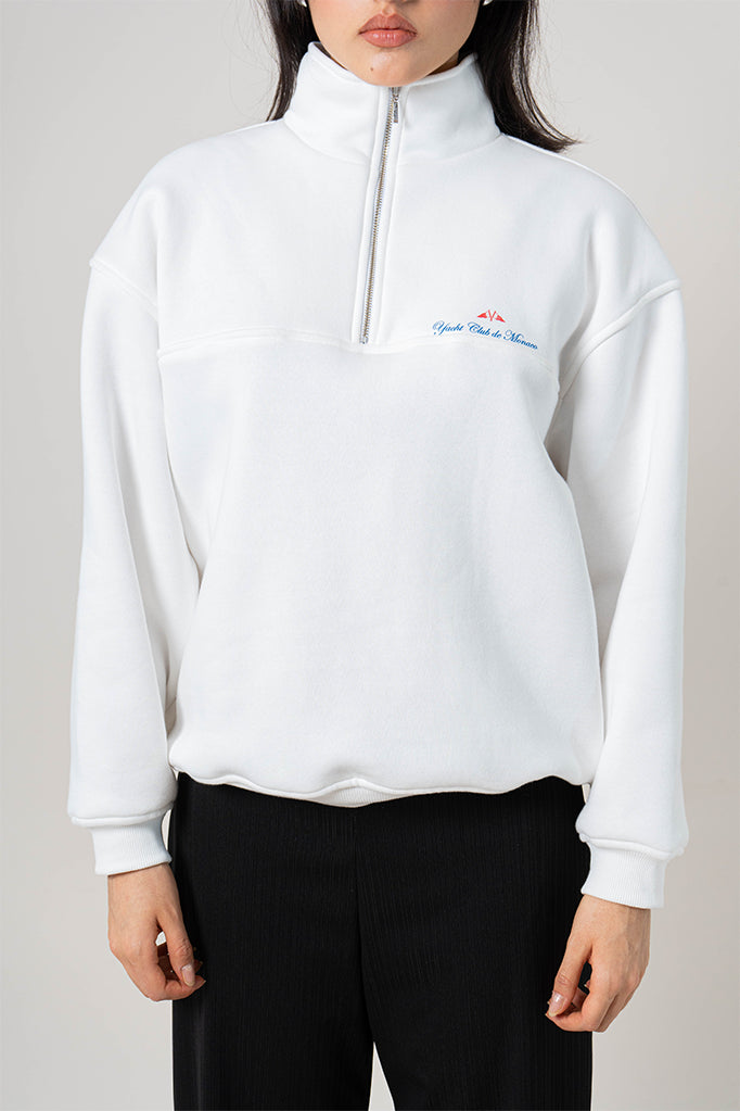 BUZO OVERSIZE CUELLO ALTO B-F 9385.