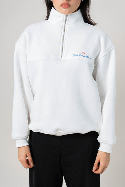 BUZO OVERSIZE CUELLO ALTO B-F 9385.
