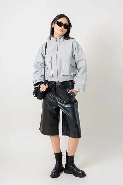 CHAQUETA OVERISZE CREMALLERA R-F 8429