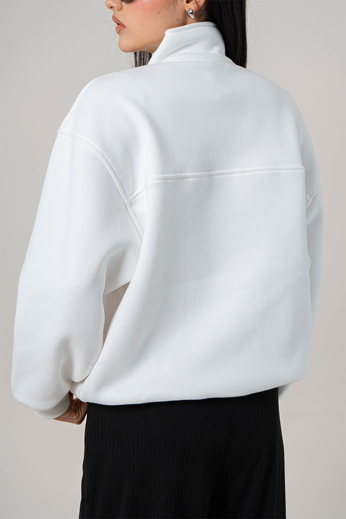 BUZO OVERSIZE CUELLO ALTO B-F 9385.
