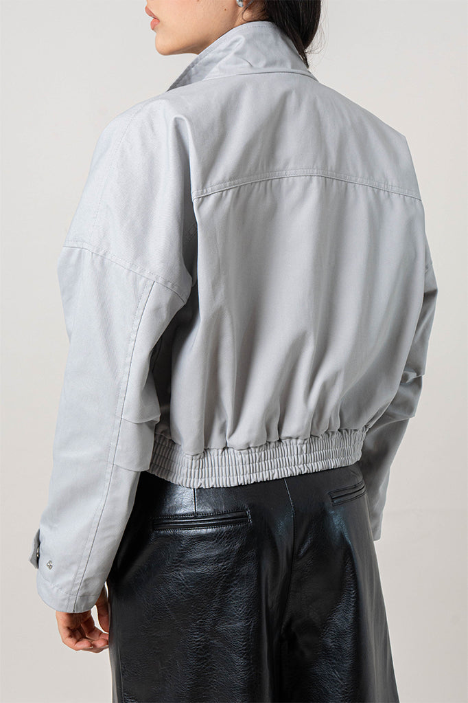 CHAQUETA OVERISZE CREMALLERA R-F 8429