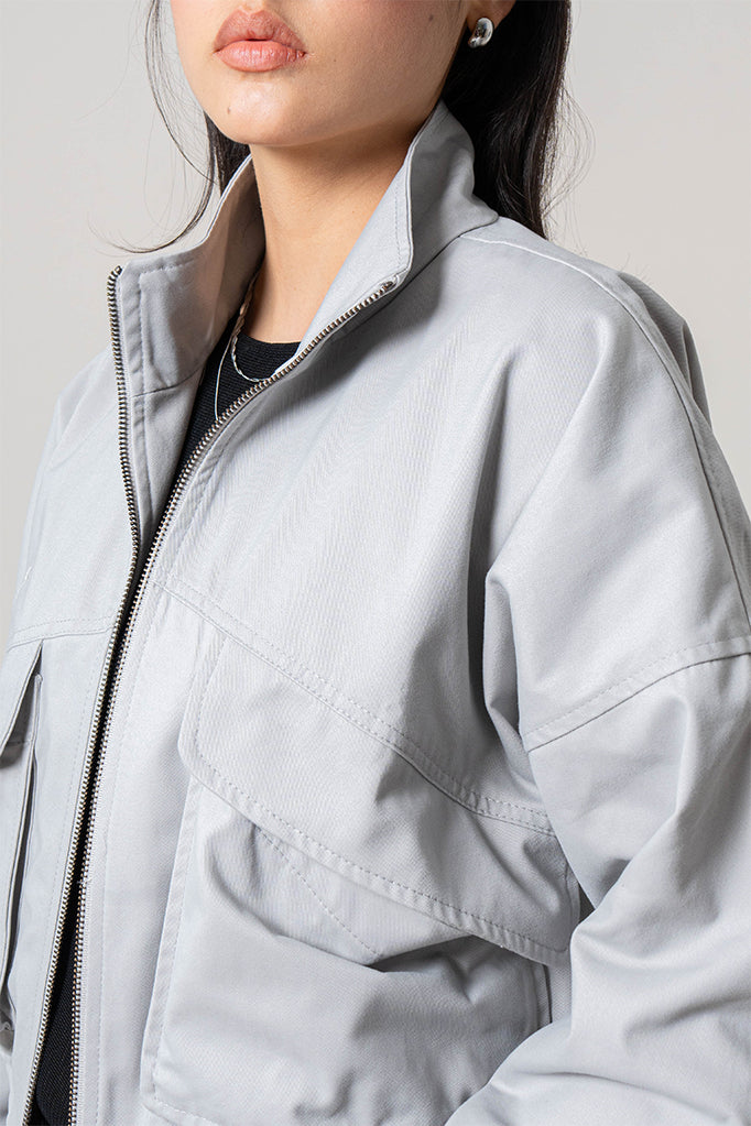 CHAQUETA OVERISZE CREMALLERA R-F 8429
