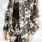 CHAQUETA OVERSIZE COW PRINT 7367