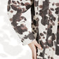CHAQUETA OVERSIZE COW PRINT 7367