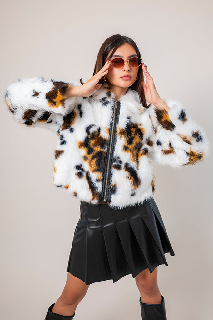 CHAQUETA EFECTO PELO G-F 8137.
