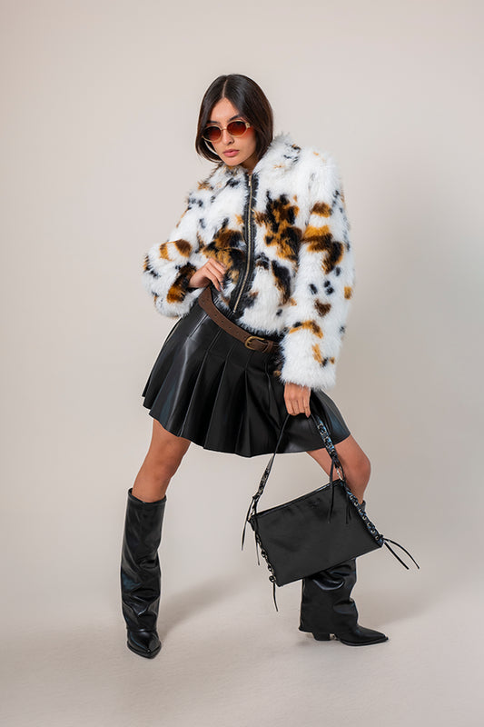 CHAQUETA EFECTO PELO G-F 8137.