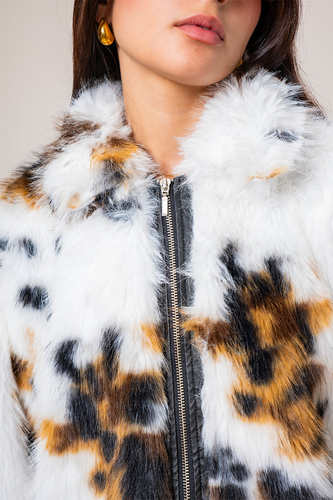 CHAQUETA EFECTO PELO G-F 8137.
