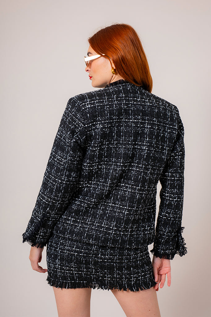 CHAQUETA TWEED E-F 8134.