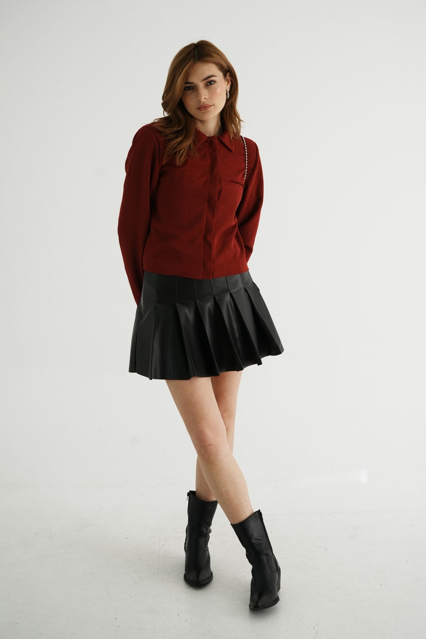 CHAQUETA VESTIR CREMALLERA 7673