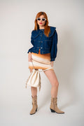 CHAQUETA CORTA DENIM E-M 8312