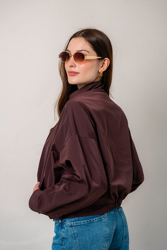 CHAQUETA CUELLO ALTO G-F 9774