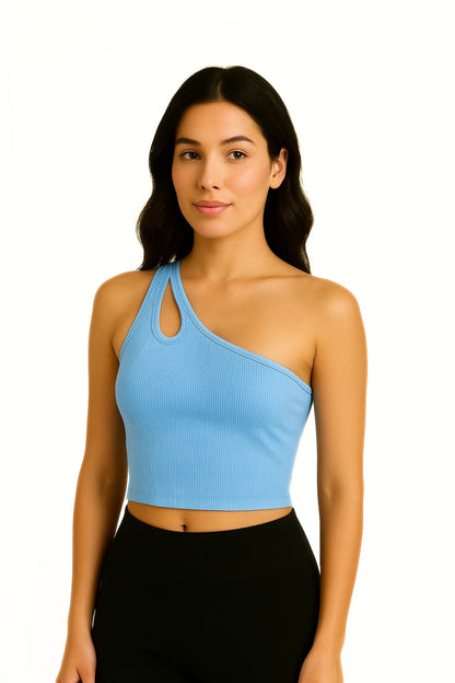 CROP TOP ASIMETRICO NOVELIE