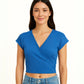 CROP TOP CRUZADO MANGA CORTA DENISSE