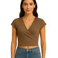CROP TOP CRUZADO MANGA CORTA DENISSE
