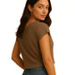 CROP TOP CRUZADO MANGA CORTA DENISSE