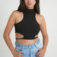 CROP TOP CUELLO ALTO KAROLA