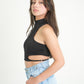 CROP TOP CUELLO ALTO KAROLA