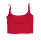 CROP TOP RIB TIRANTES LIBIA
