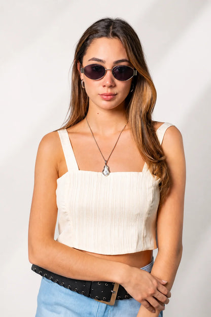CROP TOP TEXTURA G-C 8239