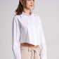 CAMISA CROPPED POPELINA VIBEKE