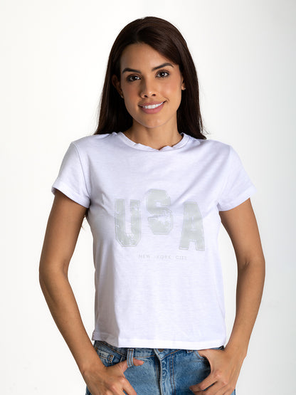 CAMISETA BASICA USA