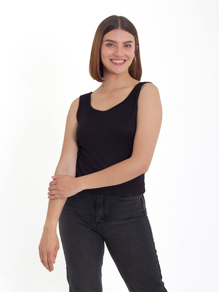 CAMISETA MANGA SISA LEPPER NEGRA