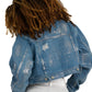 CHAQUETA CROP POMPEYA
