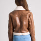 CHAQUETA DOBLE FAZ EFECTO PIEL LIVIGNO