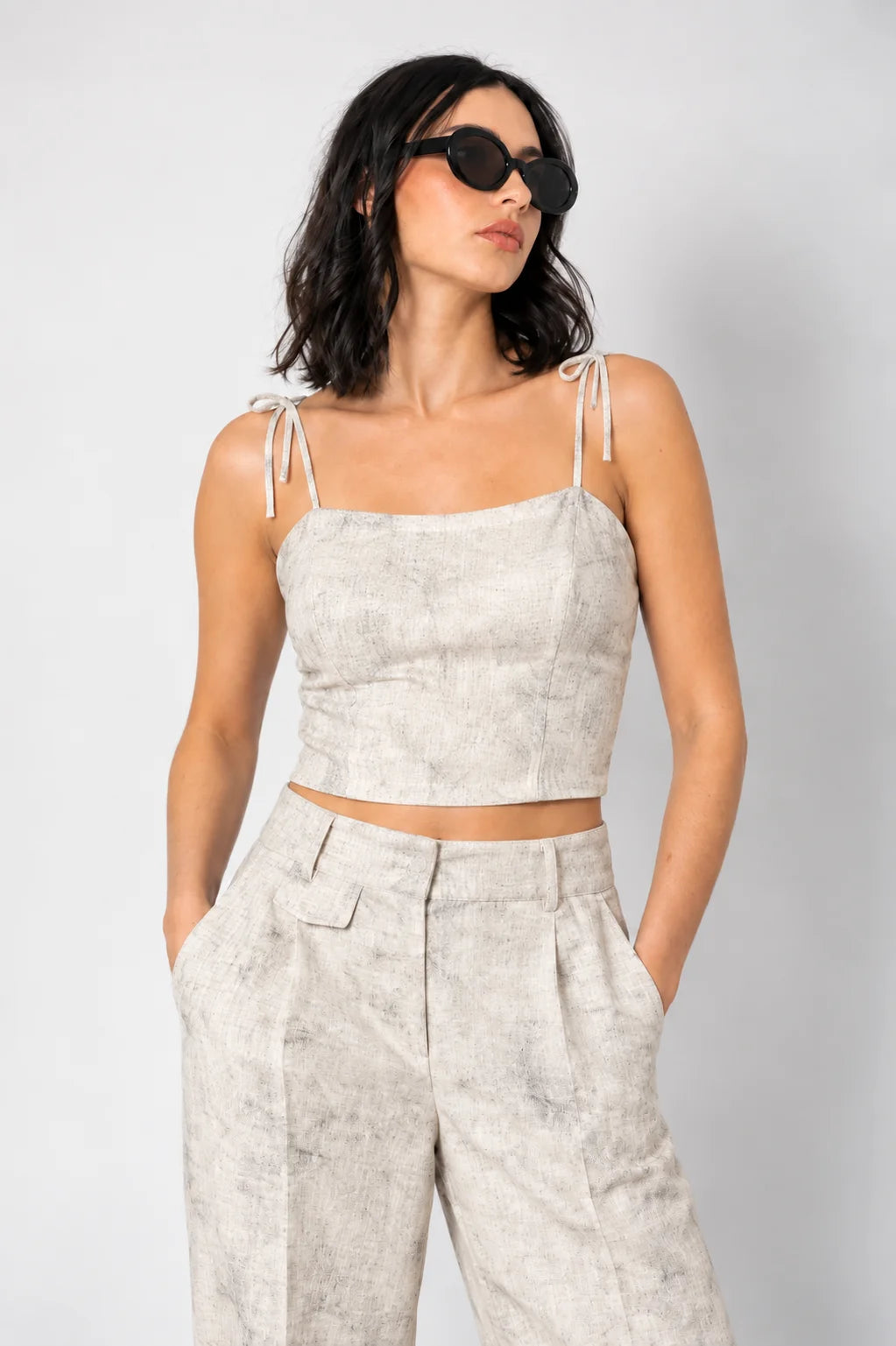 TOP CROP LINO B-C 9146