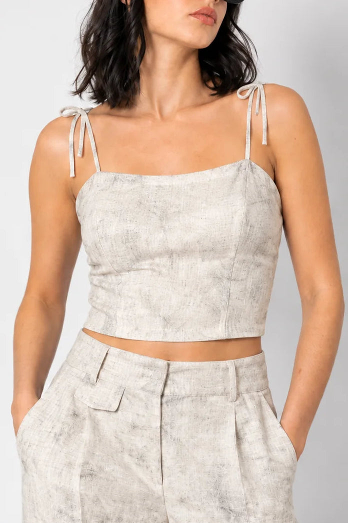 TOP CROP LINO B-C 9146