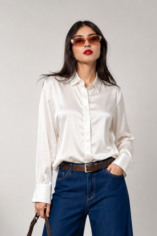 CAMISA SATINADA B-F 7841